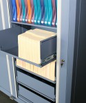 Filing Drawer Times Two Spinning Cabinet